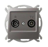 Ospel IMPRESJA Gniazdo RTV przelotowe 10-dB