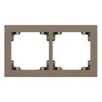 Karlik Deco Ramka uniwerstalna podwójna Pastel Matt