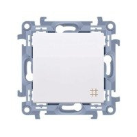 Łącznik krzyżowy SIMON 10 biały