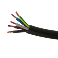 Przewód OWY 5x1 300/500V czarny