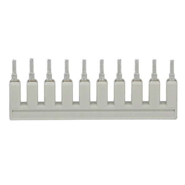 Wago mostek; 10-torowy; z izolacją; jasnoszary