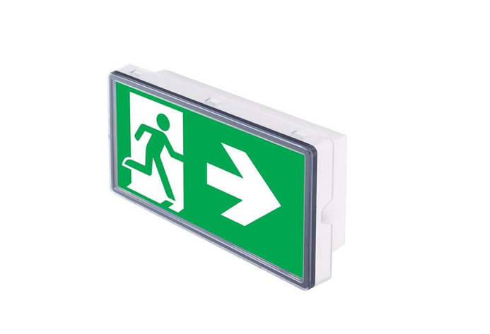 Oprawa ewaku/awar. VELLA LED ECO SO 125 A 1H 3,5W