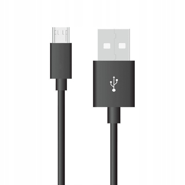 Przewód Micro USB 1mb czarny V-TAC