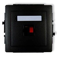 Karlik Deco Mechanizm gniazda głośnikowego pojedynczego