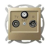 Ospel IMPRESJA Gniazdo RTV-SAT przelotowe