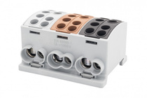 Zacisk HLK 3x125A-2 (1x25,1x16 / 1x25,1x16) - 3L Al/Cu (F2.0386)