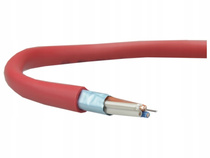 Kabel czerwony p-poż YnTKSYekw 2x2x0,8