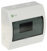 EPN Rozdzielnia n/t 1x5 5mod ELEGANT drzwi transp. IP40  