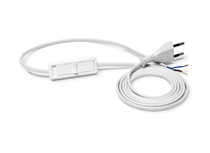 PRZEWÓD z włącznikiem i wtyczką 2x0,5mm 1,9mb