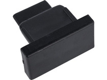 Nowodworski zaślepka do szynoprzewodów czarna