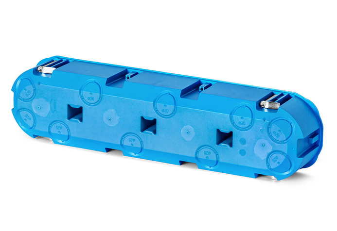 Simet Puszka głęboka gips niebieska do elektroniki 4krotna P4x60D 32097203