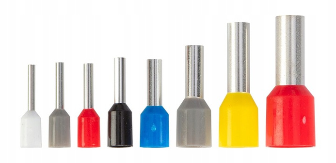 NEO Szczypce do zaciskania końcówek 205mm + 1200 tulejek