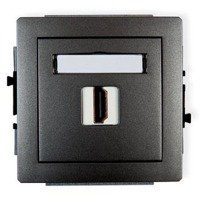 Karlik Deco Mechanizm gniazda pojedynczego HDMI
