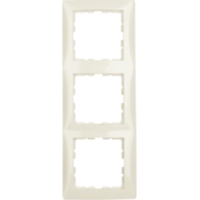 Berker B.Kwadrat ramka 3-krotna krem