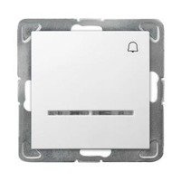 Ospel IMPRESJA Łącznik zwierny "dzwonek”z podświetleniem pomarańczowym