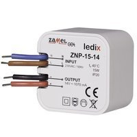 Zamel Zasilacz LED dopuszkowy 14V DC 15W ZNP-15-14