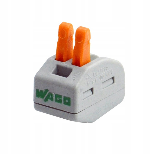 Wago szybkozłączka 2x0,08-4mm²