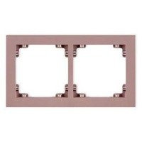 Karlik Deco Ramka uniwerstalna podwójna Pastel Matt