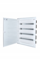 ETI Rozdzielnia p/t 4x24 96mod ERP drzwi metalowe IP40  