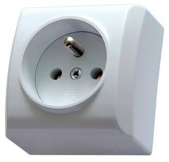 Ospel BIS Gniazdo pojedyncze z uziemieniem