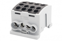 Zacisk HLK 125A-4 (1x35,3x25 / 1x35,3x25) - czarny (F2.0380)