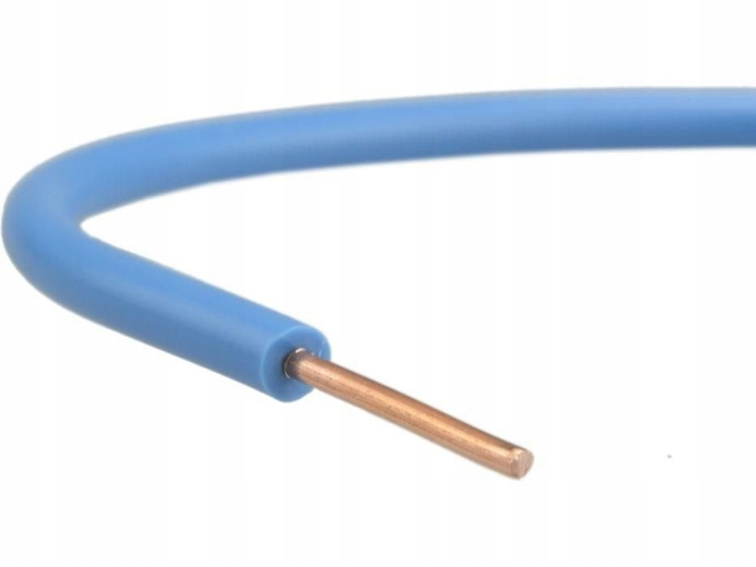Przewód DY4 H07V-U niebieski