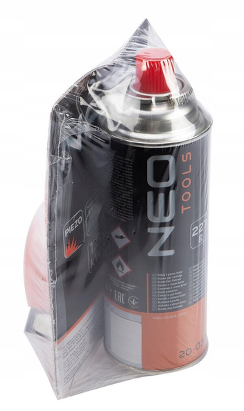 NEO Palnik gazowy nakręcany + nabój z gazem butan 227G