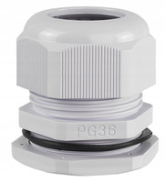 Dławik kablowy PG-36 szary IP68