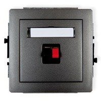 Karlik Deco Mechanizm gniazda głośnikowego pojedynczego