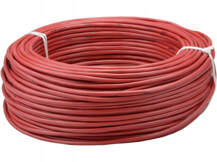 Kabel czerwony p-poż YnTKSYekw 4x2x0,8