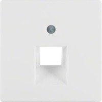 Berker Q.1 Q.3 plakietka do gniazda RJ biała