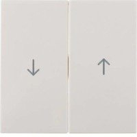 Berker B.Kwadrat Plakietka Klawisz z nadrukiem symbol "strzałka" Krem