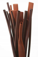 Koszulka termokurczliwa RC 6,4/3,2 brązowa