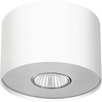 Nowodvorski Lampa POINT S GU10 biała srebrna 6000