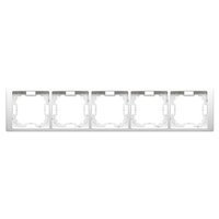 Simon Kontakt Basic Neos ramka pięciokrotna biała