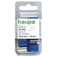 HAUPA Końcówka tulejkowa podwójna TWIN 16/16 270799/5/B