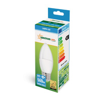 Żarowka led 6W E27 świeczka zimna barwa