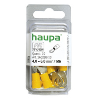 HAUPA Końcówka oczkowa DIN 4,0-6,0 M6 260288/10/B