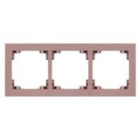 Karlik Deco Ramka uniwersalna potrójna Pastel Matt