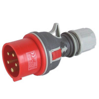 Wtyczka siłowa przenośna 16A 5P IP44 Premium