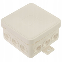 ViPlast puszka natynkowa biała IP54 85x85x41 036-01