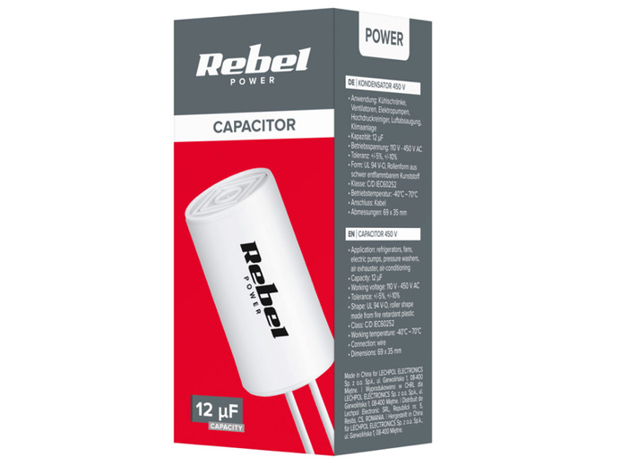 Kondensator 12uF 450V URZ3214