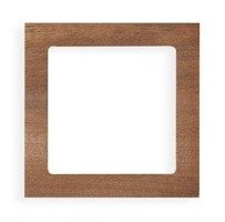 Karlik Deco Ramka uniwersalna 1-krotna - drewno (mahoń)