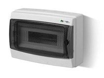 Rozdzielnia natynkowa 12 modułów drzwi dymne IP65