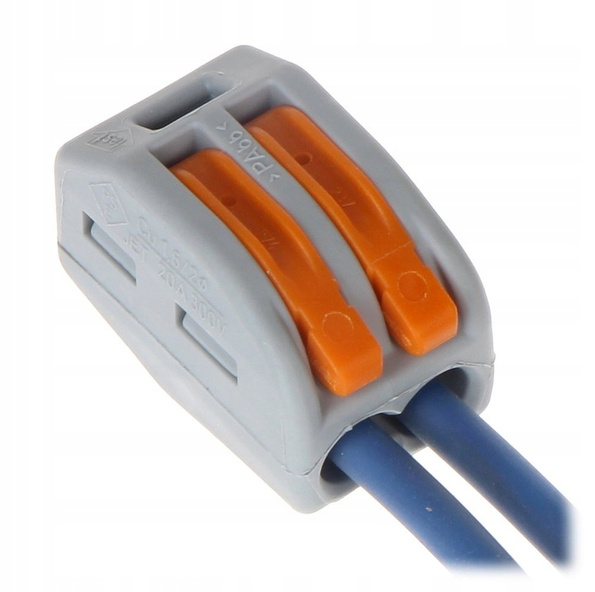 Wago szybkozłączka 2x0,08-4mm²