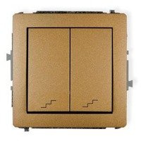 Karlik Deco Mechanizm łącznika podwójnego schodowego