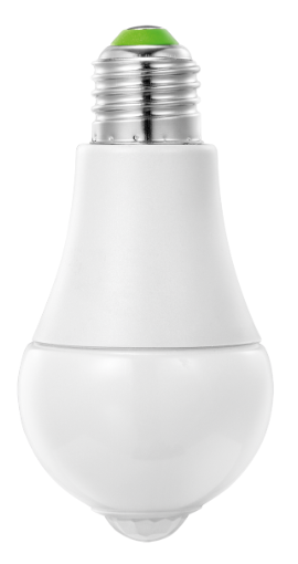 Żarówka led E27 z czujką ruchu i zmierzchu 12W 800lm neutralna