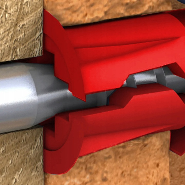Rawlplug UNO Kołek uniwersalny 6x28mm [OP 1000 szt.] R-UNO-RED-1000