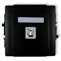 Karlik Deco Mechanizm gniazda pojedynczego USB-AB