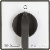 Łącznik krzywkowy zatablicowy ŁUK 16-12 0-1 3P 16A IP65